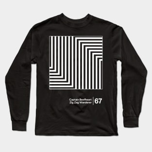 Captain Beefheart / Minimalist Graphic Artwork Design Long Sleeve T-Shirt